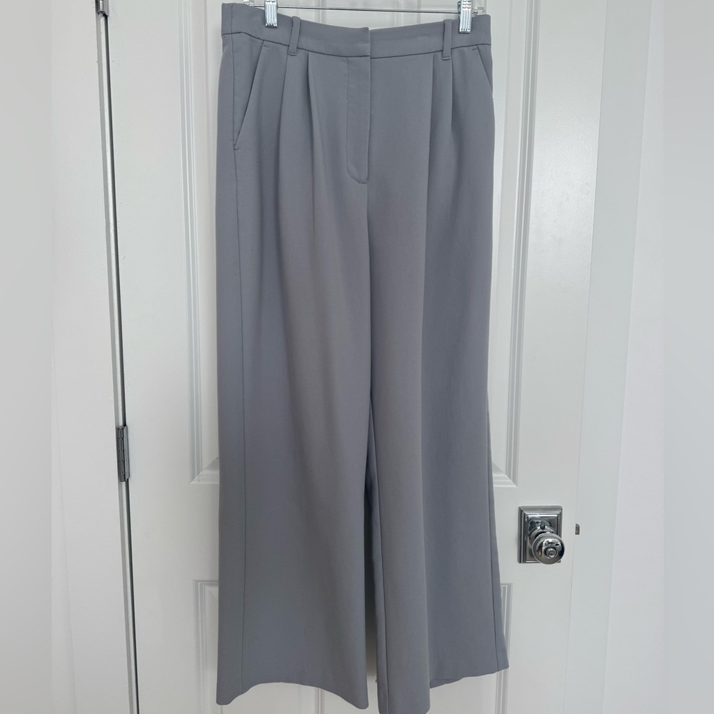 Abercrombie & Fitch Gray Wide Leg Pants